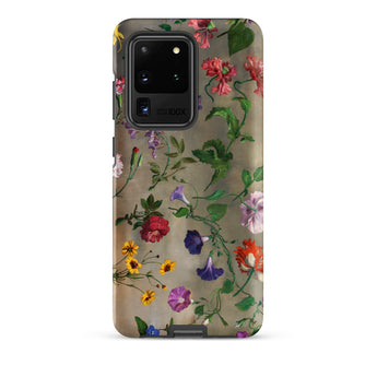 Studies of Flowers - Jacques–laurent Agasse Phone Case, Samsung Galaxy S20 Ultra / Matte, Mobile Cases, Toby Leon