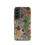 Studies of Flowers - Jacques–laurent Agasse Phone Case, Samsung Galaxy S22 / Matte, Mobile Cases, Toby Leon