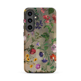 Studies of Flowers - Jacques–laurent Agasse Phone Case, Samsung Galaxy S24 Plus / Matte, Mobile Cases, Toby Leon
