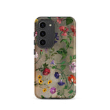 Studies of Flowers - Jacques–laurent Agasse Samsung Case, Galaxy S23 / Matte, Smartphone Floral-patterned Protective Case