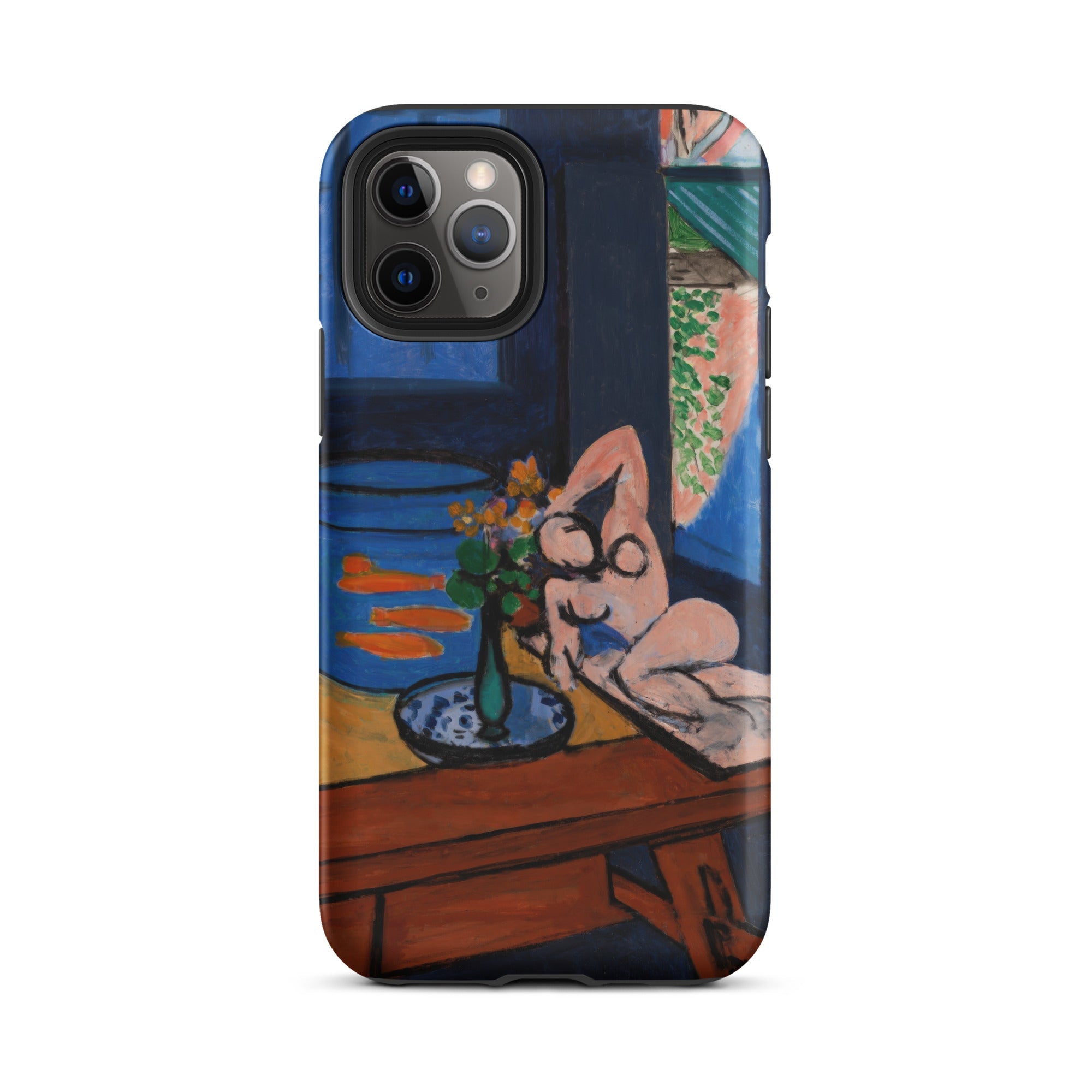 Studio with Goldfish Henri Matisse Iphone Case, 11 Pro / Matte, Iphone 12 Pro Max Phone Case Painting Style