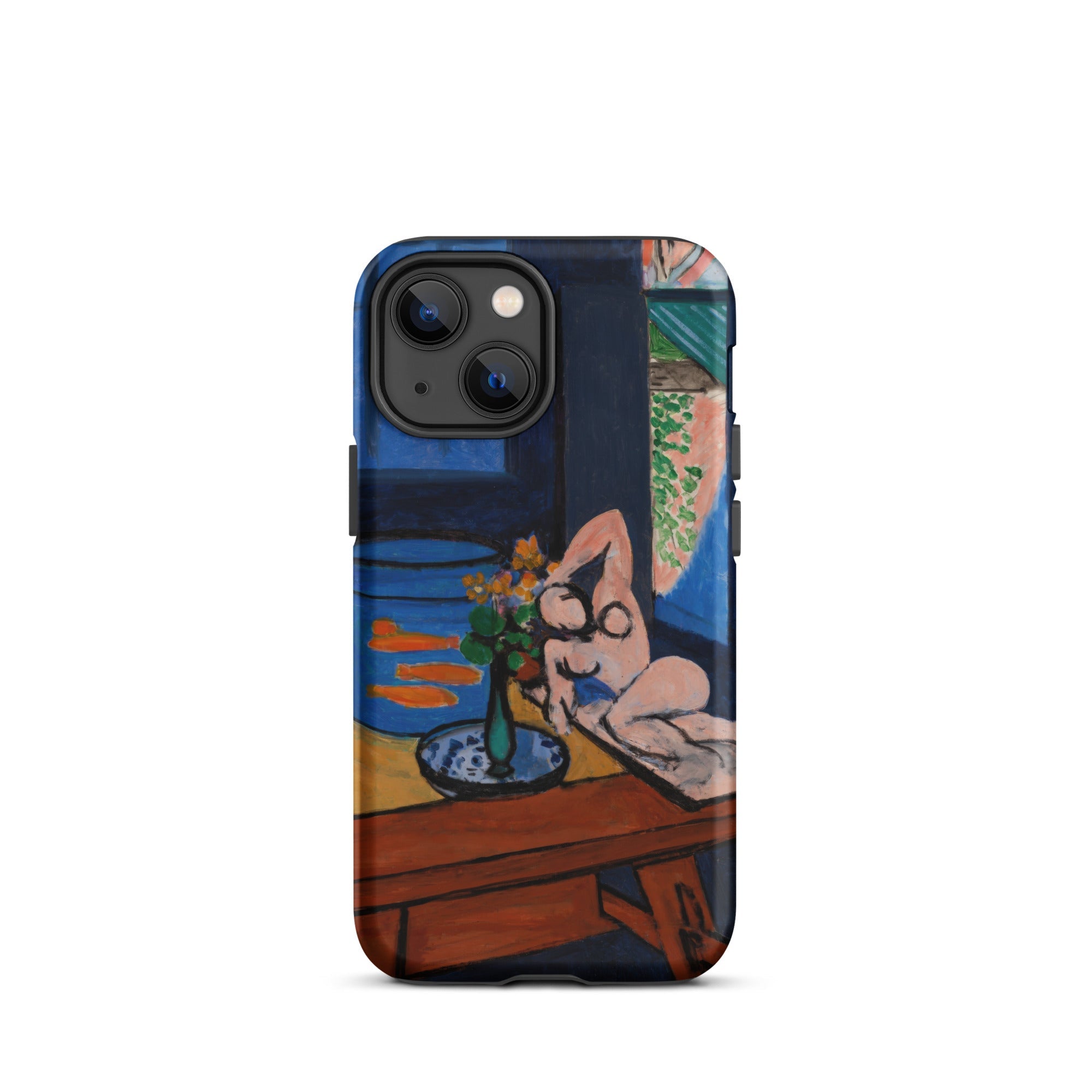 Studio with Goldfish Henri Matisse Iphone Case, 13 Mini / Matte, Iphone Colorful Art Print Case
