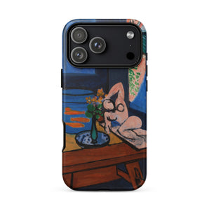 Studio with Goldfish - Henri Matisse Phone Case, Henri Matisse Iphone, Matisse Lets Color, Cobalt Wall Opens
