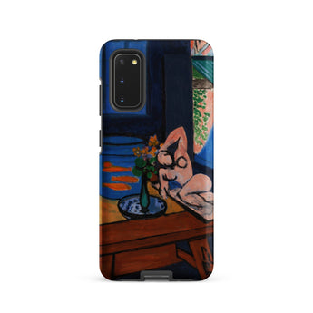 Studio with Goldfish - Henri Matisse Phone Case Samsung Galaxy S20 / Matte Phone Case Vibrant Stylized Painting Nude Figure Vase Henri