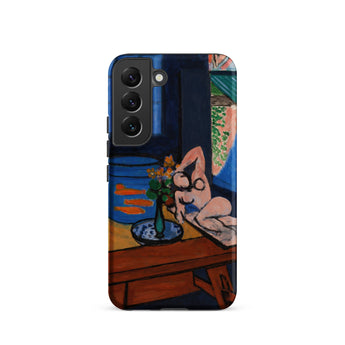 Studio with Goldfish - Henri Matisse Samsung Case, Galaxy S22 / Matte, Smartphone Case Stylized Painting Figure Window