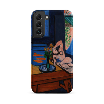 Studio with Goldfish - Henri Matisse Samsung Case, Galaxy S22 Plus / Matte, Smartphone Case Painted Life Figure