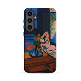 Studio with Goldfish - Henri Matisse Samsung Case, Galaxy S24 Plus / Matte, Smartphone Case Colorful Painting
