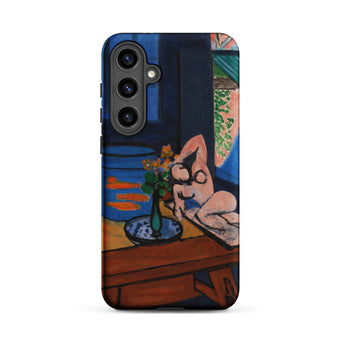 Studio with Goldfish - Henri Matisse Samsung Case, Galaxy S24 Plus / Matte, Smartphone Case Colorful Painting