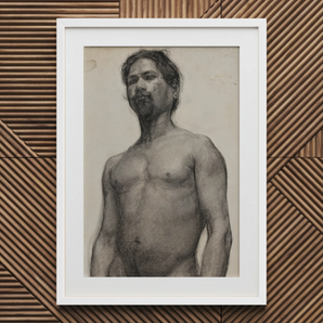 Studie van een Zwarte Man - Henry Ossawa Tanner Kunstdruk 