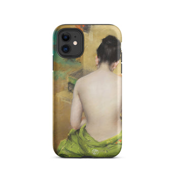 Study of Flesh and Gold - William Merritt Chase Iphone Case, 11 / Matte, Artistic Phone Case