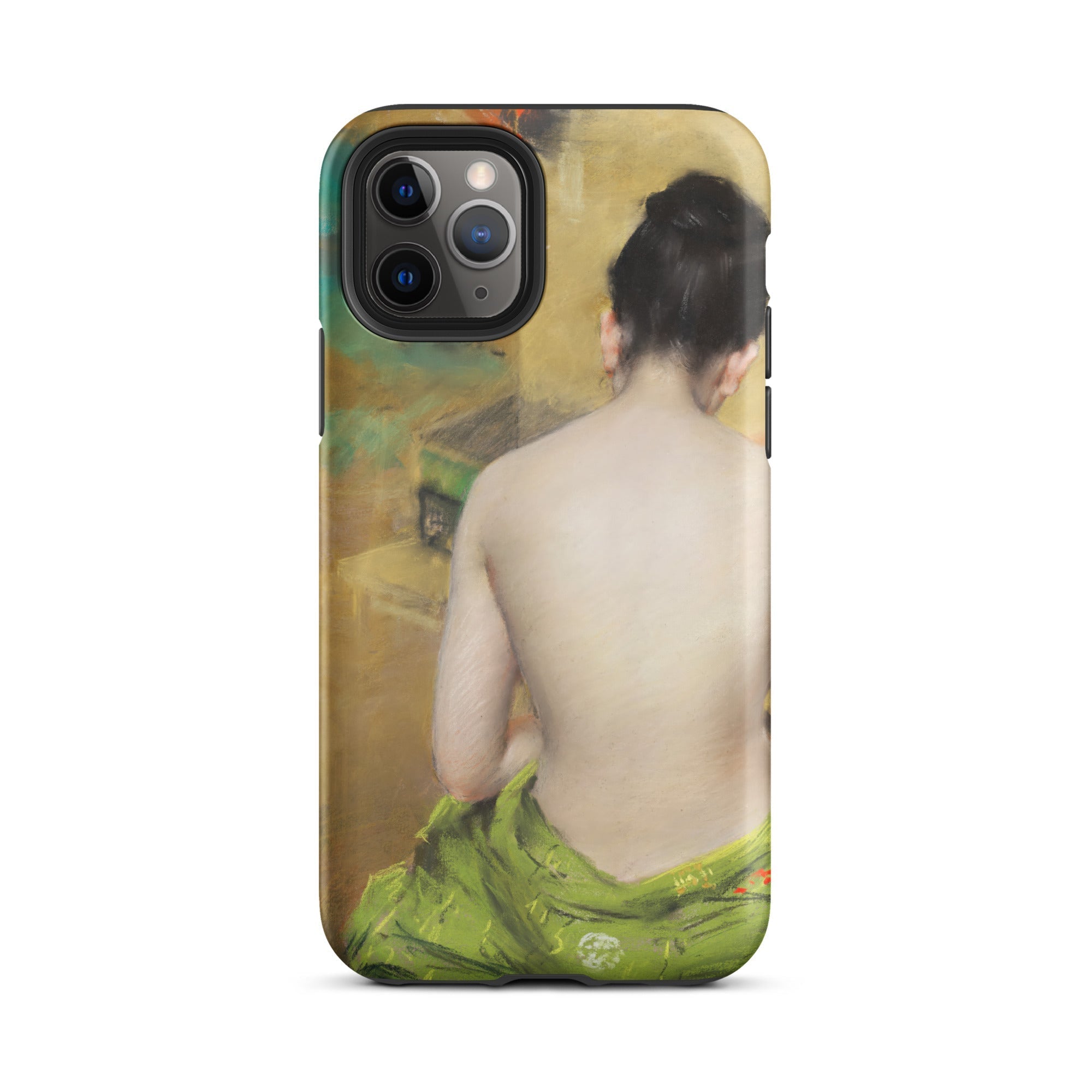 Study of Flesh and Gold William Merritt Chase Iphone Case, 11 Pro / Matte, Phone Case Painting Woman’s