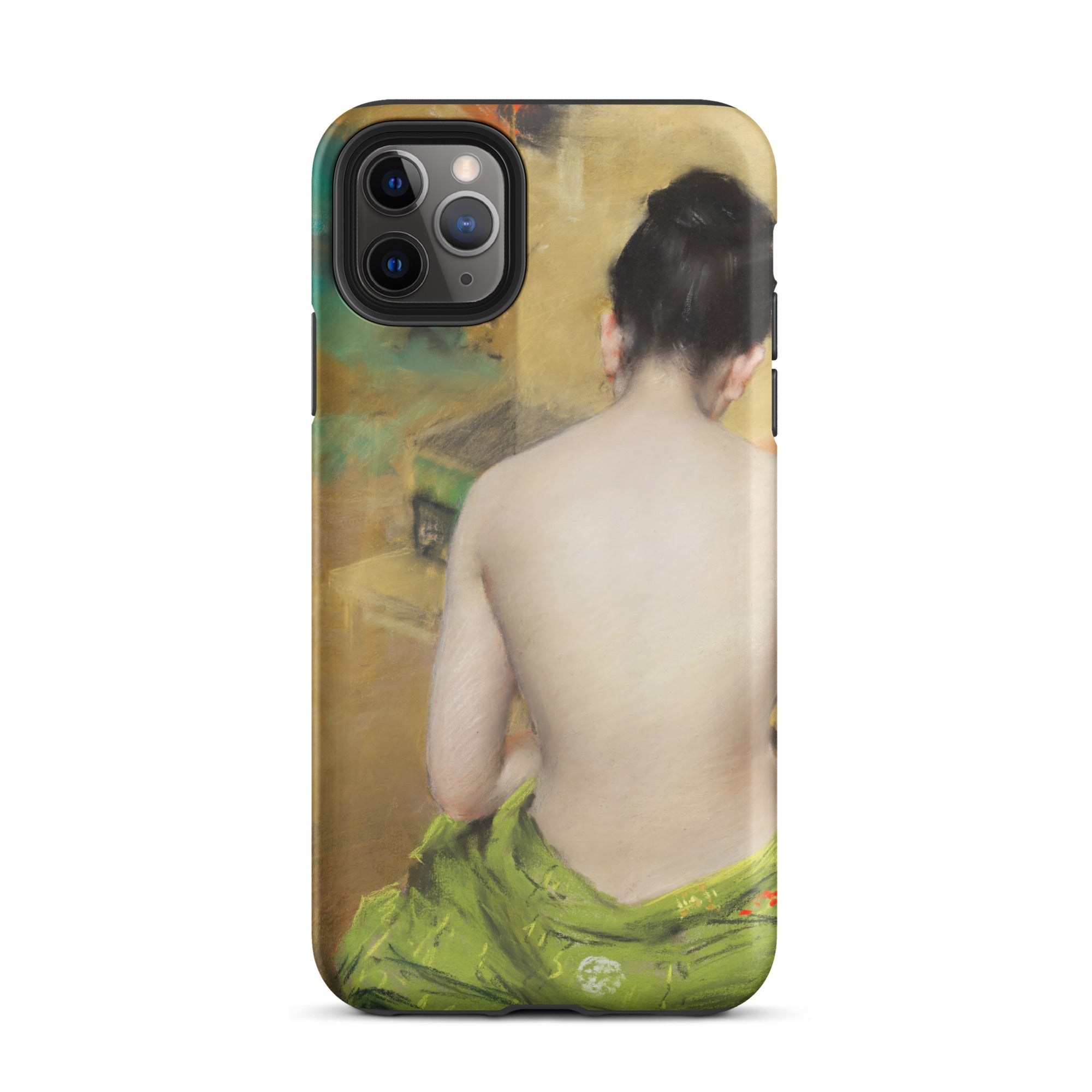 Study of Flesh and Gold William Merritt Chase Iphone Case, 11 Pro Max / Matte, Phone Case Painting Woman’s