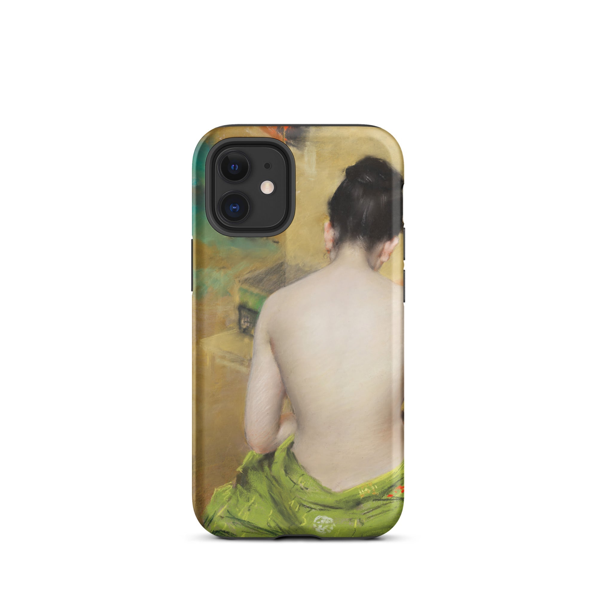 Study of Flesh and Gold William Merritt Chase Iphone Case, 12 Mini / Matte, Phone Case Painting Woman’s