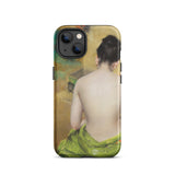 Study of Flesh and Gold - William Merritt Chase Iphone Case, 13 / Matte, Iphone Case Painting Nude Woman