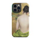Study of Flesh and Gold William Merritt Chase Iphone Case, 13 Pro Max / Matte, Phone Case Painting Nude Woman