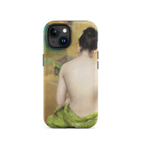 Study of Flesh and Gold - William Merritt Chase Iphone Case, 15 / Matte, Phone Case Painting Woman