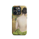 Study of Flesh and Gold - William Merritt Chase Iphone Case, 15 Pro / Matte, Phone Case Painting Nude Woman