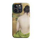 Study of Flesh and Gold - William Merritt Chase Iphone Case, 15 Pro Max / Matte, Phone Case Painting Nude Woman