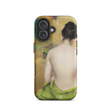 Study of Flesh and Gold - William Merritt Chase Iphone Case, 16 / Matte, Phone Case Painting Woman