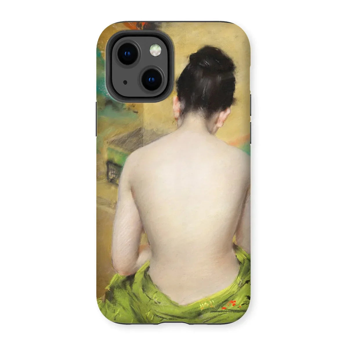 Study of Flesh and Gold - William Merritt Chase Iphone Case - 13 / Matte