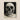 Framed Black-and-white Photograph Human Skull Light-colored Frame Bone Meets Lens