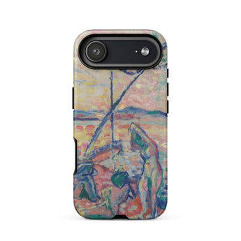 Study for Luxe Calme et Volupte - Henri Matisse Phone Case Iphone 17 Air / Matte Rugged Phone Case Vibrant Impressionistic Painting Blues