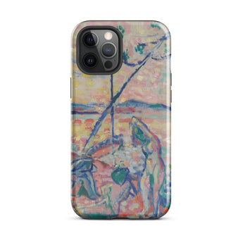 Study for Luxe Calme et Volupte - Henri Matisse Phone Case Iphone 12 Pro Max / Gloss Phone Case Vibrant Impressionistic Painting Blues