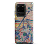 Study for Luxe Calme et Volupte - Henri Matisse Phone Case Samsung Galaxy S20 Ultra / Gloss Vibrant Textured Phone Case Colorful