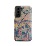 Study for Luxe Calme et Volupte - Henri Matisse Phone Case Samsung Galaxy S21 / Gloss Vibrant Textured Phone Case Colorful Impressionist