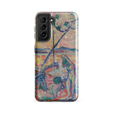 Study for Luxe Calme et Volupte - Henri Matisse Phone Case Samsung Galaxy S21 Fe / Gloss Vibrant Textured Phone Case Colorful Impressionist