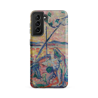 Study for Luxe Calme et Volupte - Henri Matisse Phone Case Samsung Galaxy S21 Fe / Matte Vibrant Textured Phone Case Colorful Impressionist