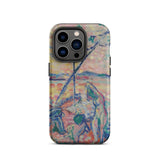Study for Luxe Calme et Volupte - Henri Matisse Phone Case Iphone 14 Pro / Matte Vibrant Impressionistic Painting Blues Pinks Greens