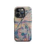 Study for Luxe Calme et Volupte - Henri Matisse Phone Case Iphone 15 Pro / Matte Vibrant Impressionistic Painting Blues Pinks Greens