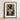 Framed Charcoal Sketch Muscular Man Headwrap Rendered Earthy Torso Emerging, Turban Streaked, Chalk’s Grainy Density