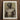 Wooden-framed Charcoal Sketch Man Turban Mustache Torso Emerging, Streaked, Chalk’s Grainy Density
