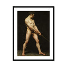 Study of a Nude Man - Follower Pierre Narcisse Guerin Art Print