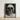 Black-framed Photographic Print Monochrome Textured Weathered Human Skull Bone Meets Lens