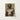 Framed Charcoal Sketch Muscular Bare-chested Man Headwrap Torso Emerging, Turban Streaked, Chalk’s Grainy Density