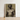 Framed Charcoal Sketch Muscular Bare-chested Man Headwrap Beard Torso Emerging, Turban Streaked, Chalk’s Grainy Density