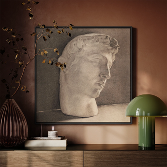 Study of a Plaster Head - Jan Veth Art Print / Canvas, Posters Prints & Visual Artwork, Toby Leon