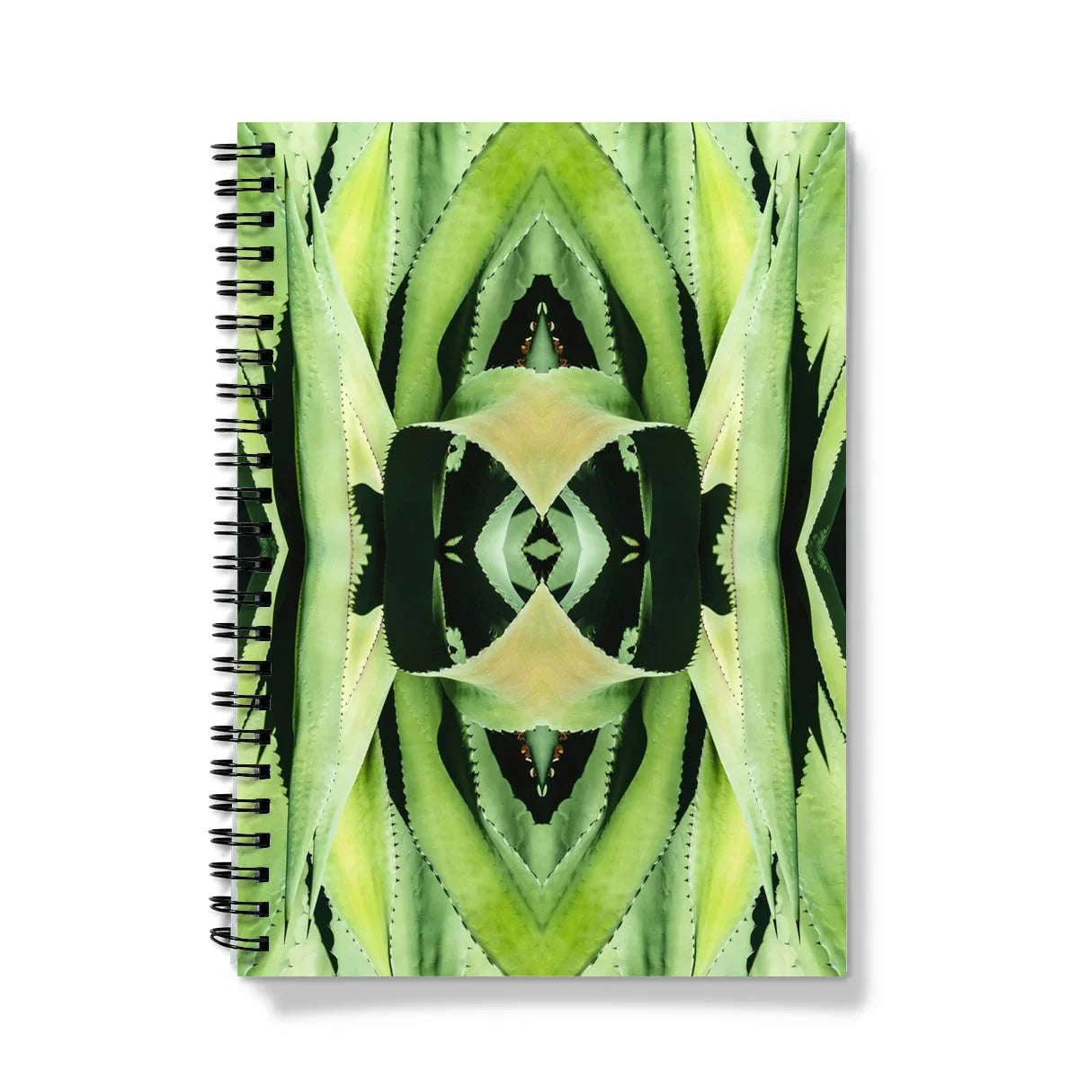 Oh so Succulent - Op Art Botanical Notebook A5 - Graph Paper Notebooks & Notepads