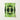 Vibrant Green Black Symmetrical Artwork Mirrored Aloe Vera Humble Reborn, Trippy Modern Botanical, Chlorophyll-infused Kaleidoscope