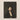 Black-framed Artwork Figure Dark Hair Eyes Covered White Gay Bdsm Art, Surrender Wrapped, Neo-victorian