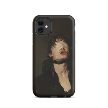Suck it Up - Vintage Gay Sm Blindfold Iphone Case, 11 / Matte, Iphone Case Dark Painting
