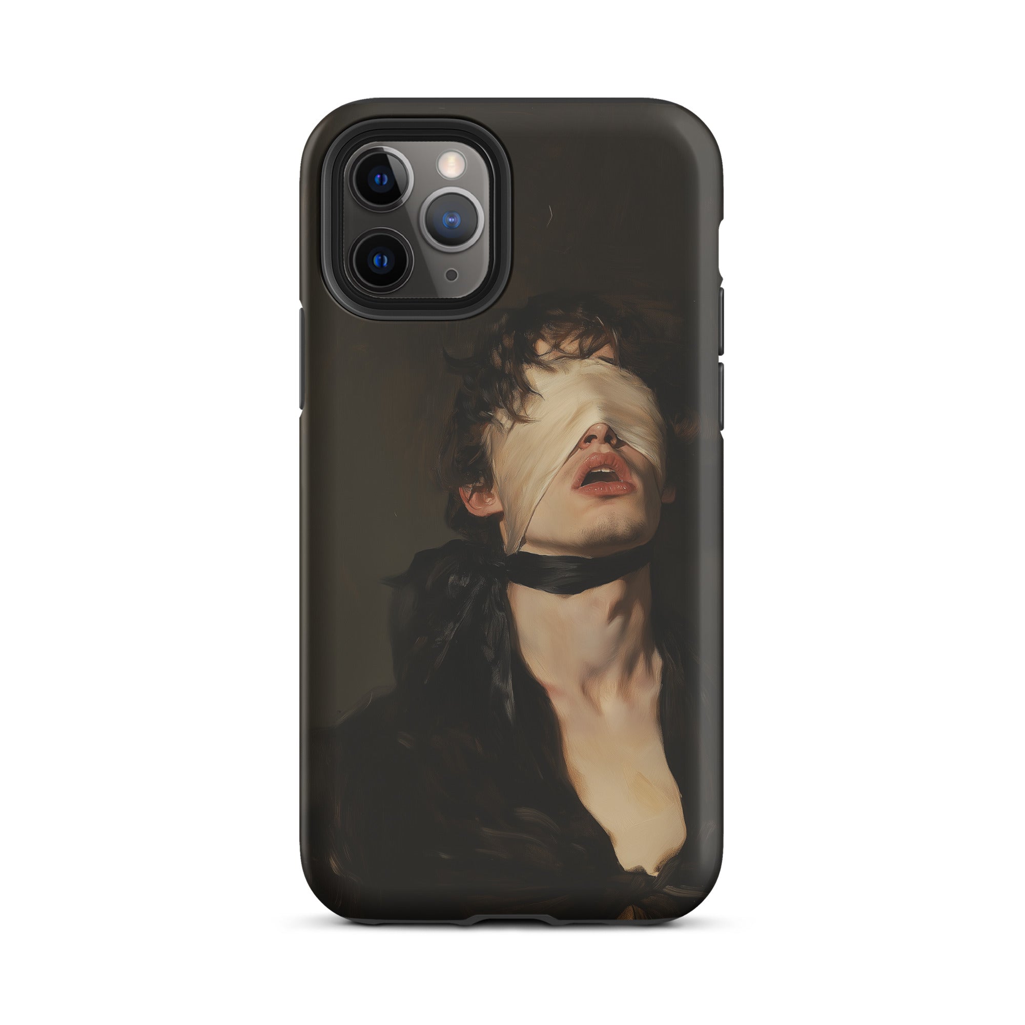 Suck it Up Vintage Gay Sm Blindfold Iphone Case, 11 Pro / Matte, Iphone Case Blindfolded Person