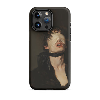 Suck it Up - Vintage Gay Sm Blindfold Iphone Case, 15 Pro Max / Matte, Iphone Case Blindfolded Person