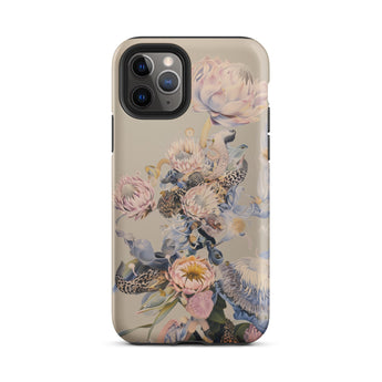 Sugarbush - Surreal Protea Art Iphone Case, 11 Pro / Matte, Floral-patterned Iphone Case