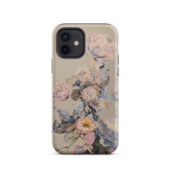 Sugarbush - Surreal Protea Art Iphone Case, 12 / Matte, Floral-patterned Smartphone Case