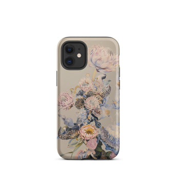 Sugarbush - Surreal Protea Art Iphone Case, 12 Mini / Matte, Floral Patterned Phone Case