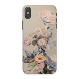 Sugarbush - Surreal Protea Art Iphone Case, x / Matte, Floral-patterned Phone Case